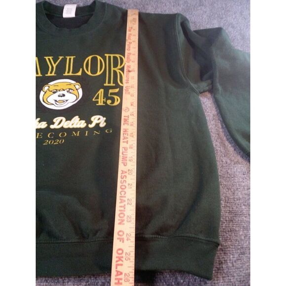 Baylor Bears Sweatshirt Women Sz L Gildan Alpha Delta Pi Graphic Print Sportswea - Picture 3 of 6